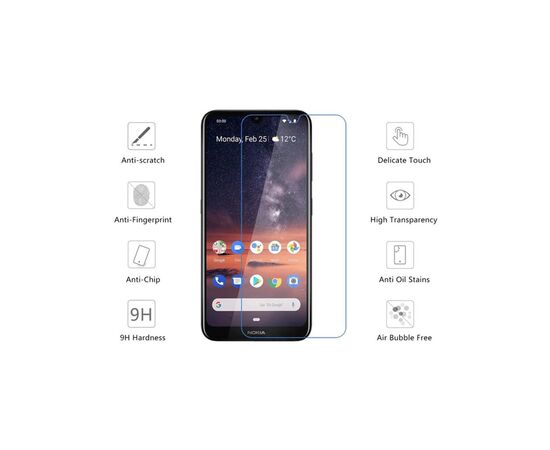 Скло захисне Drobak Nokia 2.4 (232372), зображення 3 Скло захисне Drobak Nokia 2.4 (232372), зображення 3