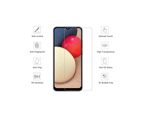 Скло захисне Drobak Samsung Galaxy A02s (464637), зображення 2 Скло захисне Drobak Samsung Galaxy A02s (464637), зображення 2