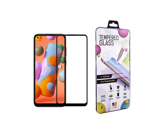 Стекло защитное Drobak Samsung Galaxy A11 Black Frame A+ (494921)