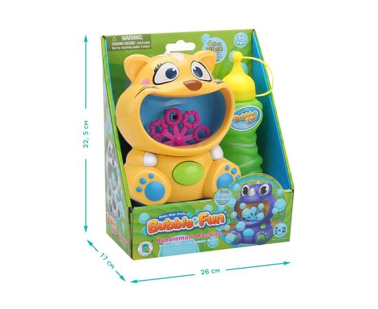 Мыльные пузыри Bubble Fun Котик 120 мл (DHOBB10470B), изображение 5 Мыльные пузыри Bubble Fun Котик 120 мл (DHOBB10470B), изображение 5