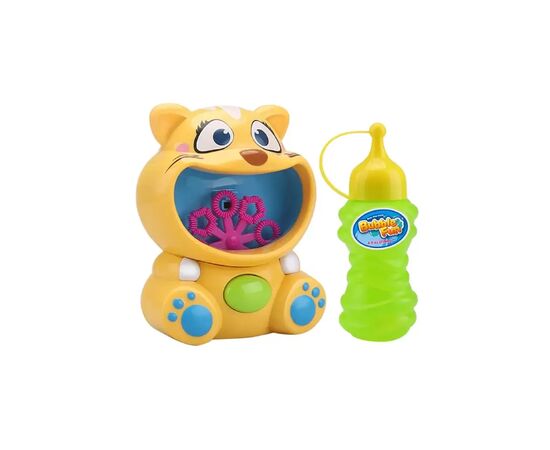 Мильні бульбашки Bubble Fun Котик 120 мл (DHOBB10470B)