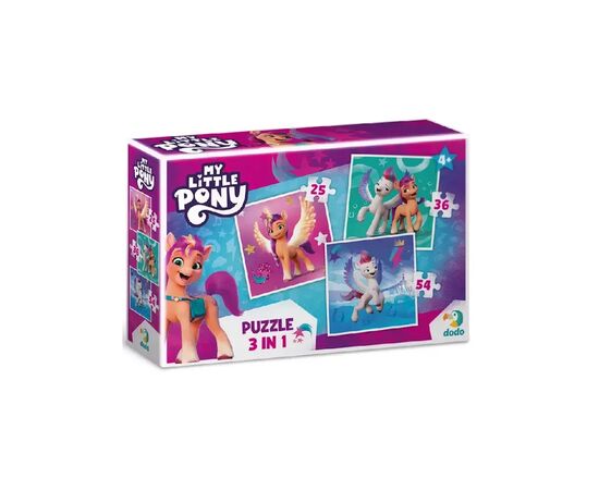 Пазл DoDo 3 в 1 My Little Pony (200384)