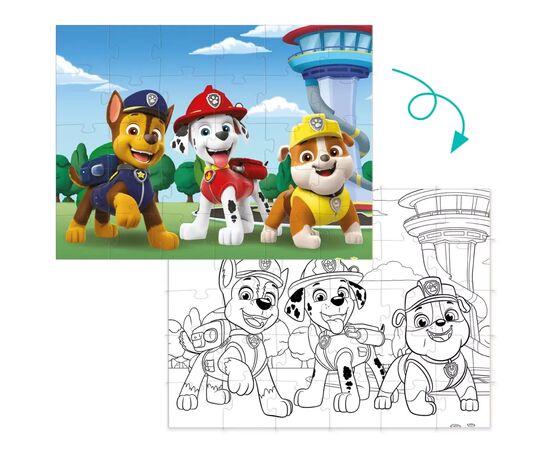 Пазл DoDo на 30 элементов 2 в 1 Paw Patrol (200160), изображение 2 Пазл DoDo на 30 элементов 2 в 1 Paw Patrol (200160), изображение 2