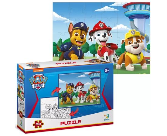 Пазл DoDo на 30 элементов 2 в 1 Paw Patrol (200160), изображение 3 Пазл DoDo на 30 элементов 2 в 1 Paw Patrol (200160), изображение 3