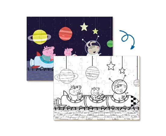 Пазл DoDo на 30 элементов 2 в 1 Peppa Pig (200117), изображение 2 Пазл DoDo на 30 элементов 2 в 1 Peppa Pig (200117), изображение 2