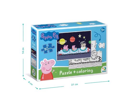 Пазл DoDo на 30 элементов 2 в 1 Peppa Pig (200117), изображение 6 Пазл DoDo на 30 элементов 2 в 1 Peppa Pig (200117), изображение 6