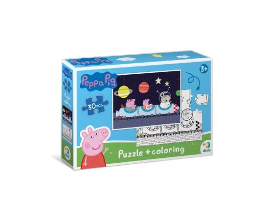 Пазл DoDo на 30 элементов 2 в 1 Peppa Pig (200117)