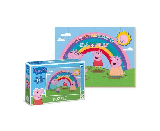 Пазл DoDo на 30 элементов Peppa Pig (200303), изображение 3 Пазл DoDo на 30 элементов Peppa Pig (200303), изображение 3