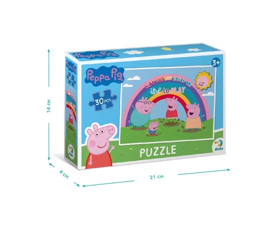 Пазл DoDo на 30 элементов Peppa Pig (200303), изображение 4 Пазл DoDo на 30 элементов Peppa Pig (200303), изображение 4