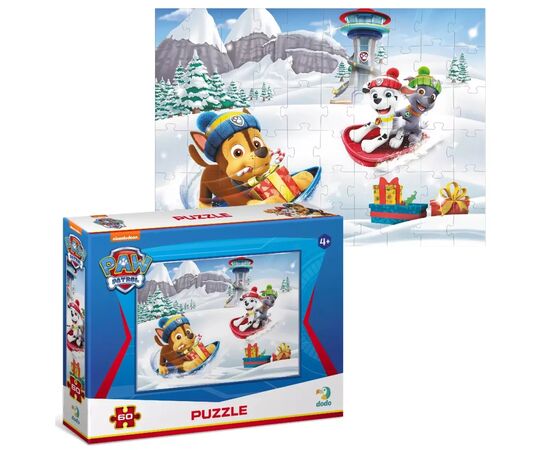Пазл DoDo на 60 элементов Paw Patrol.Christmas (200419), изображение 3 Пазл DoDo на 60 элементов Paw Patrol.Christmas (200419), изображение 3