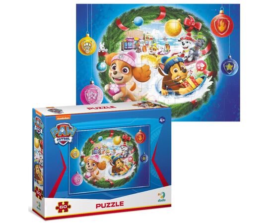 Пазл DoDo на 60 элементов Paw Patrol.Christmas (200420), изображение 3 Пазл DoDo на 60 элементов Paw Patrol.Christmas (200420), изображение 3