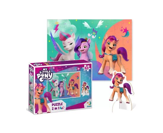 Пазл DoDo на 60 элементов с фигуркой My Little Pony (200138), изображение 3 Пазл DoDo на 60 элементов с фигуркой My Little Pony (200138), изображение 3