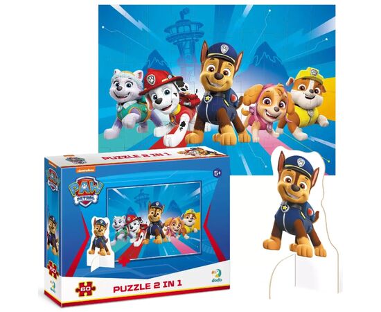 Пазл DoDo на 60 элементов с фигуркой Paw Patrol (200163), изображение 3 Пазл DoDo на 60 элементов с фигуркой Paw Patrol (200163), изображение 3
