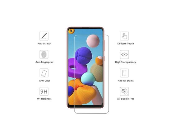 Стекло защитное Drobak Samsung Galaxy A21s (464679), изображение 2