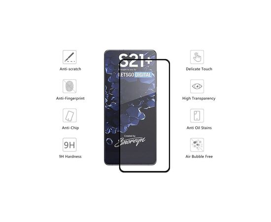 Скло захисне Drobak Samsung Galaxy S21 Plus (464611), зображення 2 Скло захисне Drobak Samsung Galaxy S21 Plus (464611), зображення 2