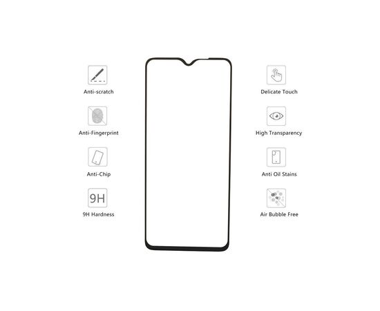 Скло захисне Drobak Tecno POP 4 PRO (464655), зображення 2 Скло захисне Drobak Tecno POP 4 PRO (464655), зображення 2