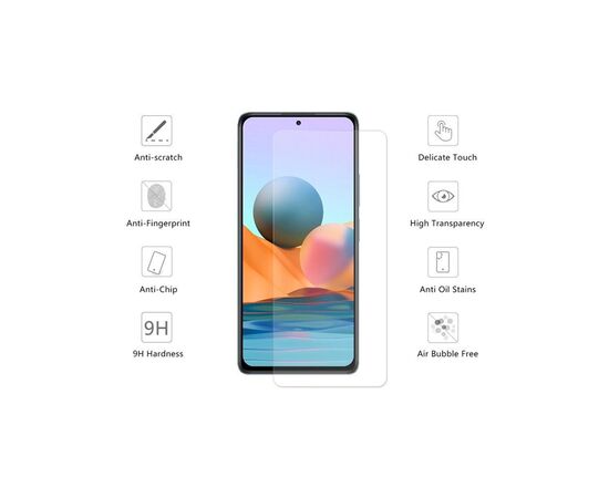 Стекло защитное Drobak Xiaomi Redmi Note 10 (464682), изображение 2 Стекло защитное Drobak Xiaomi Redmi Note 10 (464682), изображение 2
