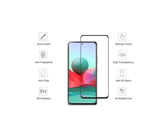 Скло захисне Drobak Xiaomi Redmi Note 10 (464690), зображення 2 Скло захисне Drobak Xiaomi Redmi Note 10 (464690), зображення 2