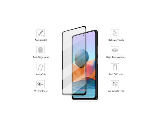 Скло захисне Drobak Xiaomi Redmi Note 10 5G (494935), зображення 6 Скло захисне Drobak Xiaomi Redmi Note 10 5G (494935), зображення 6
