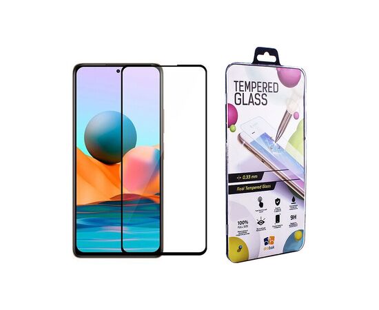 Стекло защитное Drobak Xiaomi Redmi Note 10 Pro Black Frame A+ (494923)