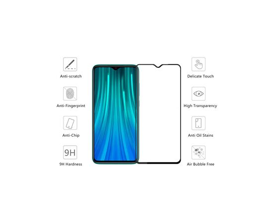 Скло захисне Drobak Xiaomi Redmi Note 8 2021 (606001), зображення 2 Скло захисне Drobak Xiaomi Redmi Note 8 2021 (606001), зображення 2
