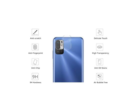 Скло захисне Drobak camera Poco M3 Pro (494912), зображення 2 Скло захисне Drobak camera Poco M3 Pro (494912), зображення 2