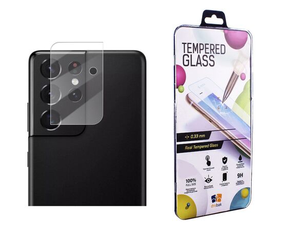 Стекло защитное Drobak camera Samsung Galaxy S21 Ultra (464606)
