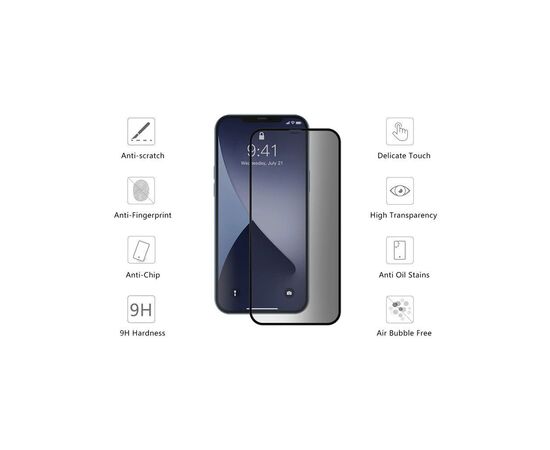 Скло захисне Drobak Apple iPhone 12 (232351), зображення 2 Скло захисне Drobak Apple iPhone 12 (232351), зображення 2