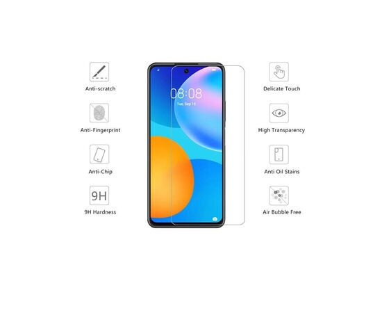 Стекло защитное Drobak Huawei P Smart 2021 (232357), изображение 2 Стекло защитное Drobak Huawei P Smart 2021 (232357), изображение 2