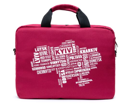 Сумка для ноутбука Vinga 16-17" NB160UW Burgundy (NB160UWBY), изображение 2