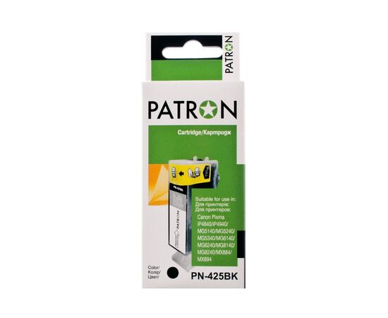 Картридж Patron Canon PGI-425BK (4532B001) 19.4 мл (PN-425BK)