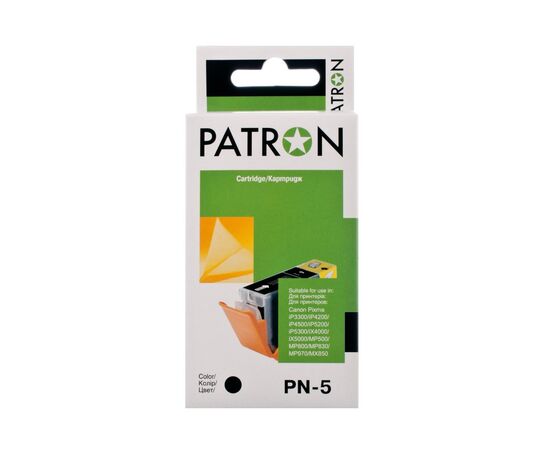 Картридж Patron Canon PGI-5BK (0628B024) 27 мл (PN-5BK)