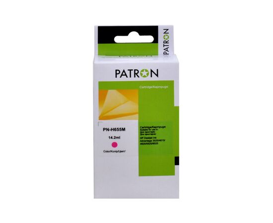 Картридж Patron HP 655 (CZ111AE) 770 арк, Magenta (PN-H655M)