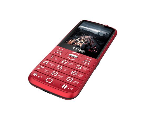 Мобільний телефон Sigma Comfort 50 Grace Type-C Red (4827798121825), зображення 6 Мобільний телефон Sigma Comfort 50 Grace Type-C Red (4827798121825), зображення 6
