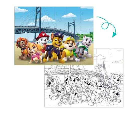 Пазл DoDo на 30 элементов 2 в 1 Paw Patrol (200159), изображение 2 Пазл DoDo на 30 элементов 2 в 1 Paw Patrol (200159), изображение 2