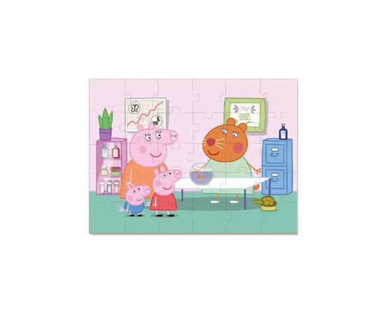 Пазл DoDo на 30 элементов 2 в 1 Peppa Pig (200116), изображение 2 Пазл DoDo на 30 элементов 2 в 1 Peppa Pig (200116), изображение 2
