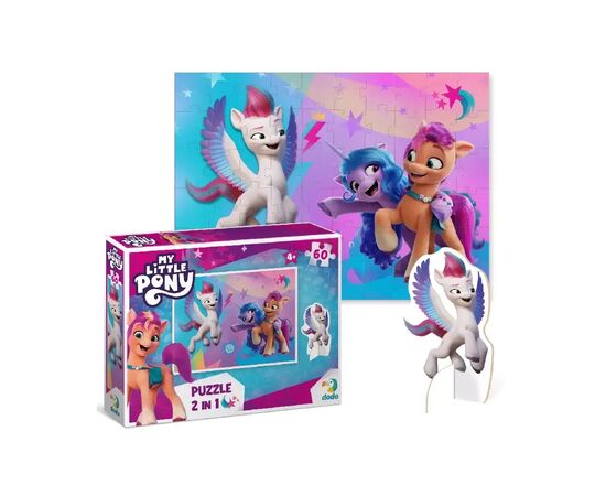 Пазл DoDo на 60 элементов с фигуркой My Little Pony (200137), изображение 3 Пазл DoDo на 60 элементов с фигуркой My Little Pony (200137), изображение 3