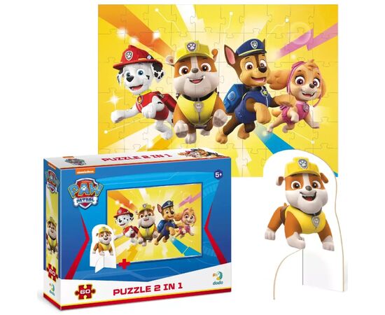 Пазл DoDo на 60 элементов с фигуркой Paw Patrol (200164), изображение 3 Пазл DoDo на 60 элементов с фигуркой Paw Patrol (200164), изображение 3