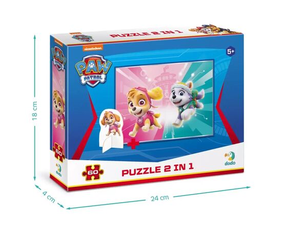 Пазл DoDo на 60 элементов с фигуркой Paw Patrol (200166), изображение 4 Пазл DoDo на 60 элементов с фигуркой Paw Patrol (200166), изображение 4