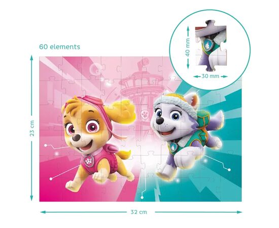 Пазл DoDo на 60 элементов с фигуркой Paw Patrol (200166), изображение 5 Пазл DoDo на 60 элементов с фигуркой Paw Patrol (200166), изображение 5