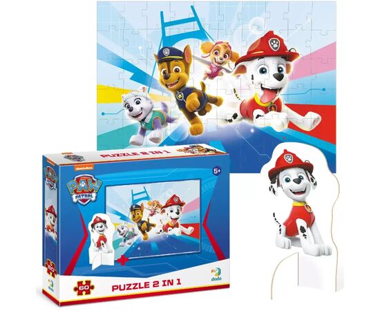 Пазл DoDo на 60 элементов с фигуркой Paw Patrol (200165), изображение 3 Пазл DoDo на 60 элементов с фигуркой Paw Patrol (200165), изображение 3