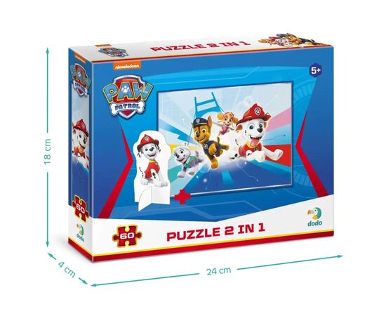 Пазл DoDo на 60 элементов с фигуркой Paw Patrol (200165), изображение 4 Пазл DoDo на 60 элементов с фигуркой Paw Patrol (200165), изображение 4