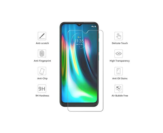Стекло защитное Drobak Motorola G9 Play (232358), изображение 3 Стекло защитное Drobak Motorola G9 Play (232358), изображение 3