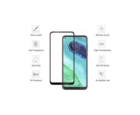 Скло захисне Drobak Motorola G9 Plus (242403), зображення 2 Скло захисне Drobak Motorola G9 Plus (242403), зображення 2