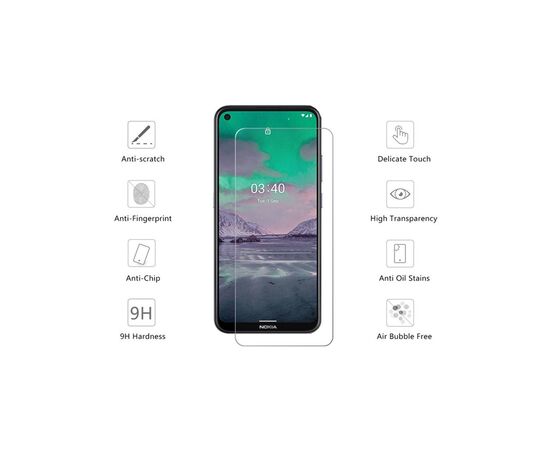 Скло захисне Drobak Nokia 3.4 (232373), зображення 3 Скло захисне Drobak Nokia 3.4 (232373), зображення 3