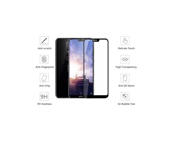Стекло защитное Drobak Nokia X6 (242407), изображение 3 Стекло защитное Drobak Nokia X6 (242407), изображение 3