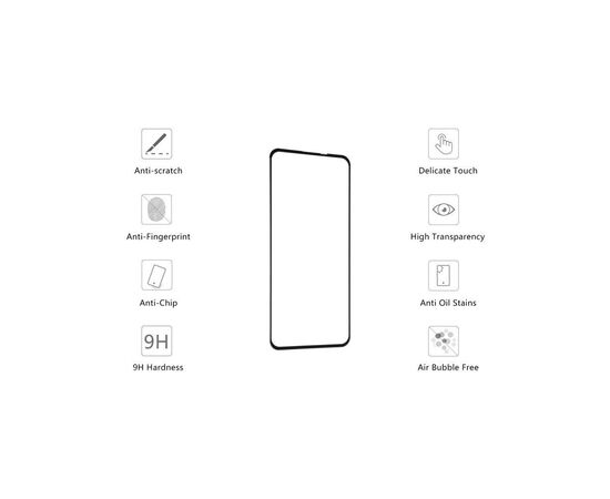 Стекло защитное Drobak Realme X3 (242410), изображение 2 Стекло защитное Drobak Realme X3 (242410), изображение 2
