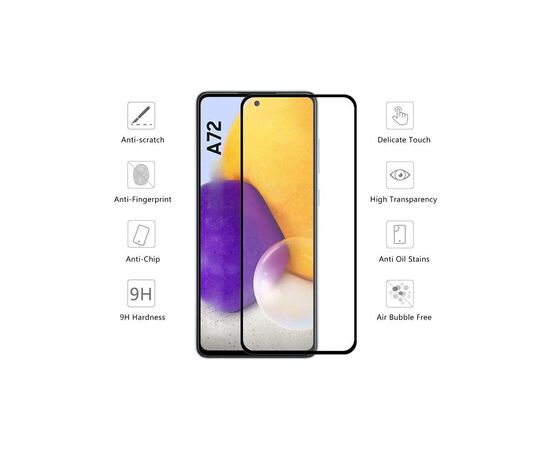 Стекло защитное Drobak Samsung Galaxy A72 4G (474722), изображение 2 Стекло защитное Drobak Samsung Galaxy A72 4G (474722), изображение 2