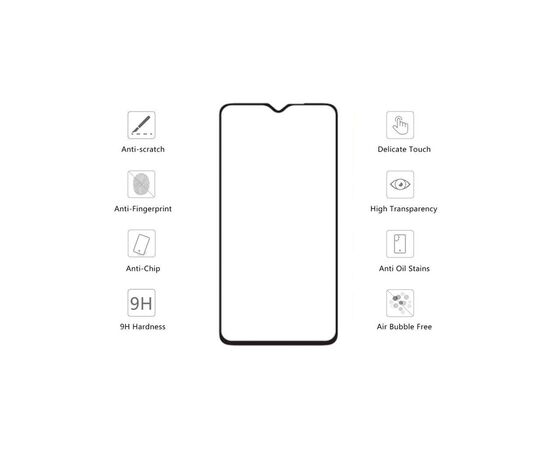 Стекло защитное Drobak Tecno Camon 12 (121261), изображение 2 Стекло защитное Drobak Tecno Camon 12 (121261), изображение 2