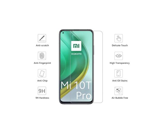 Скло захисне Drobak Xiaomi Mi 10T (232367), зображення 3 Скло захисне Drobak Xiaomi Mi 10T (232367), зображення 3